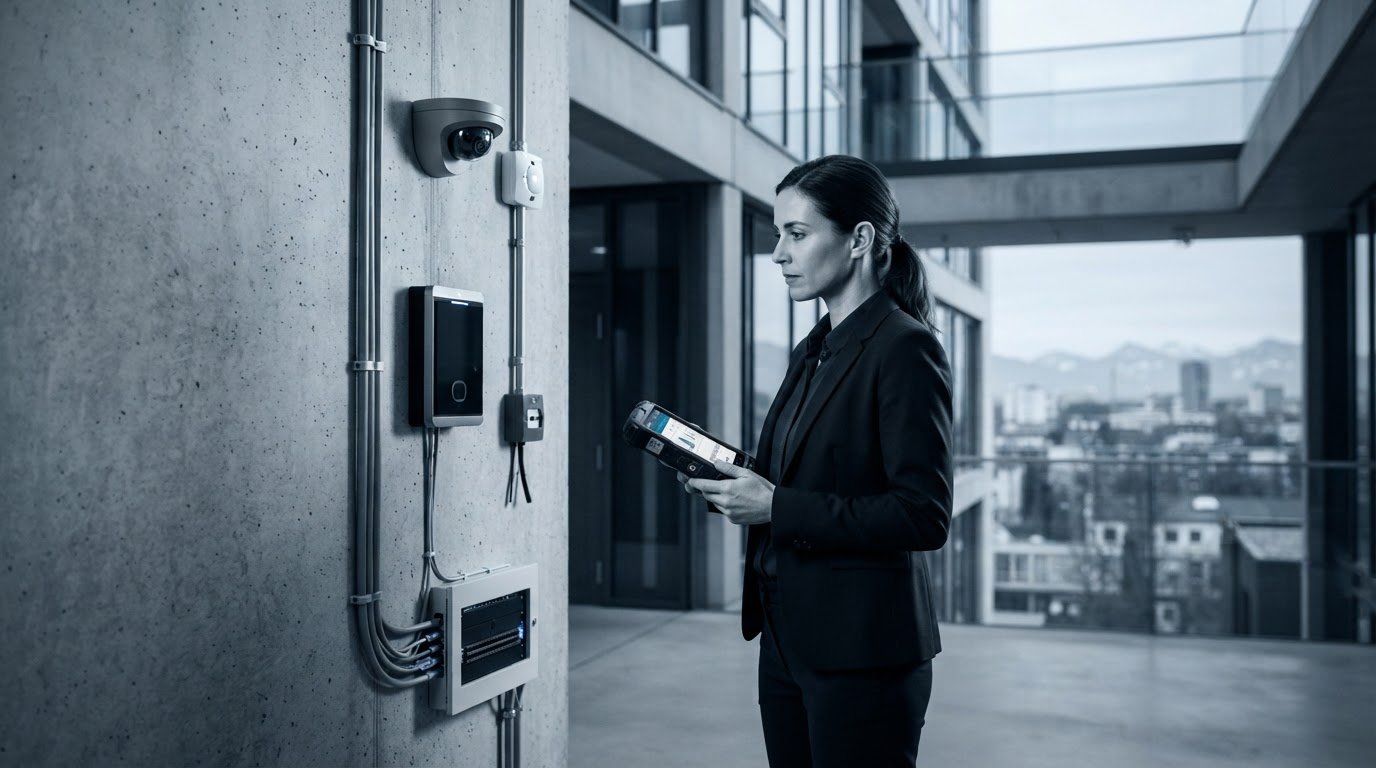 Technische Sicherheitssysteme für Gewerbe: Planung und Nachrüstung