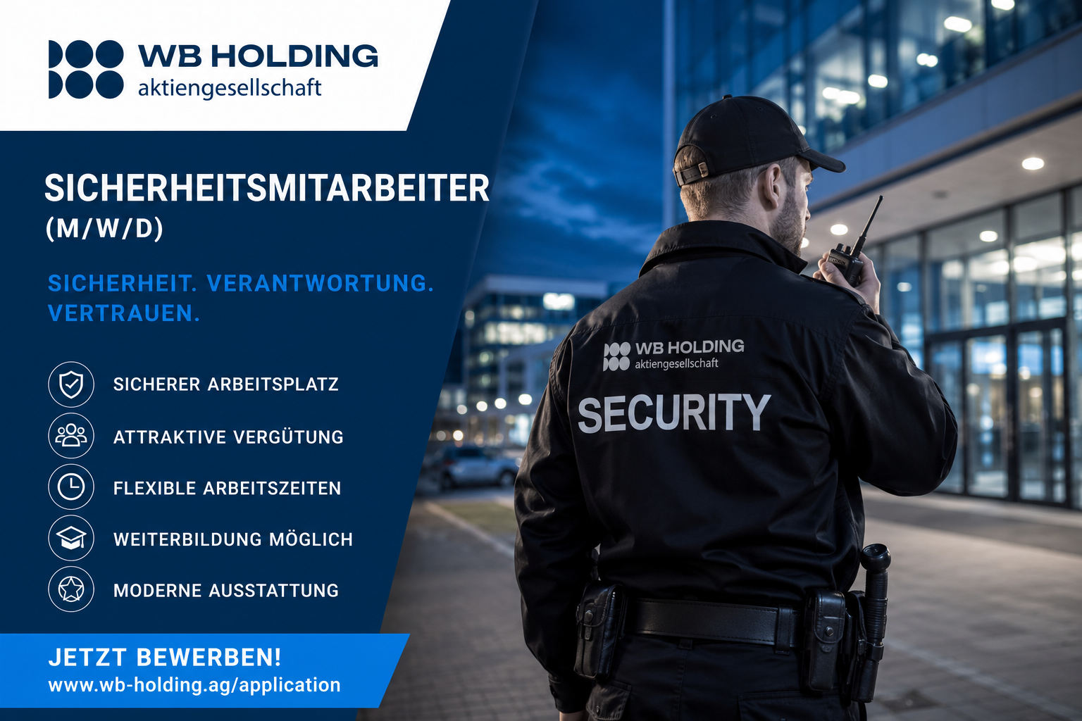 Sicherheitsmitarbeiter §34a (m/w/d)