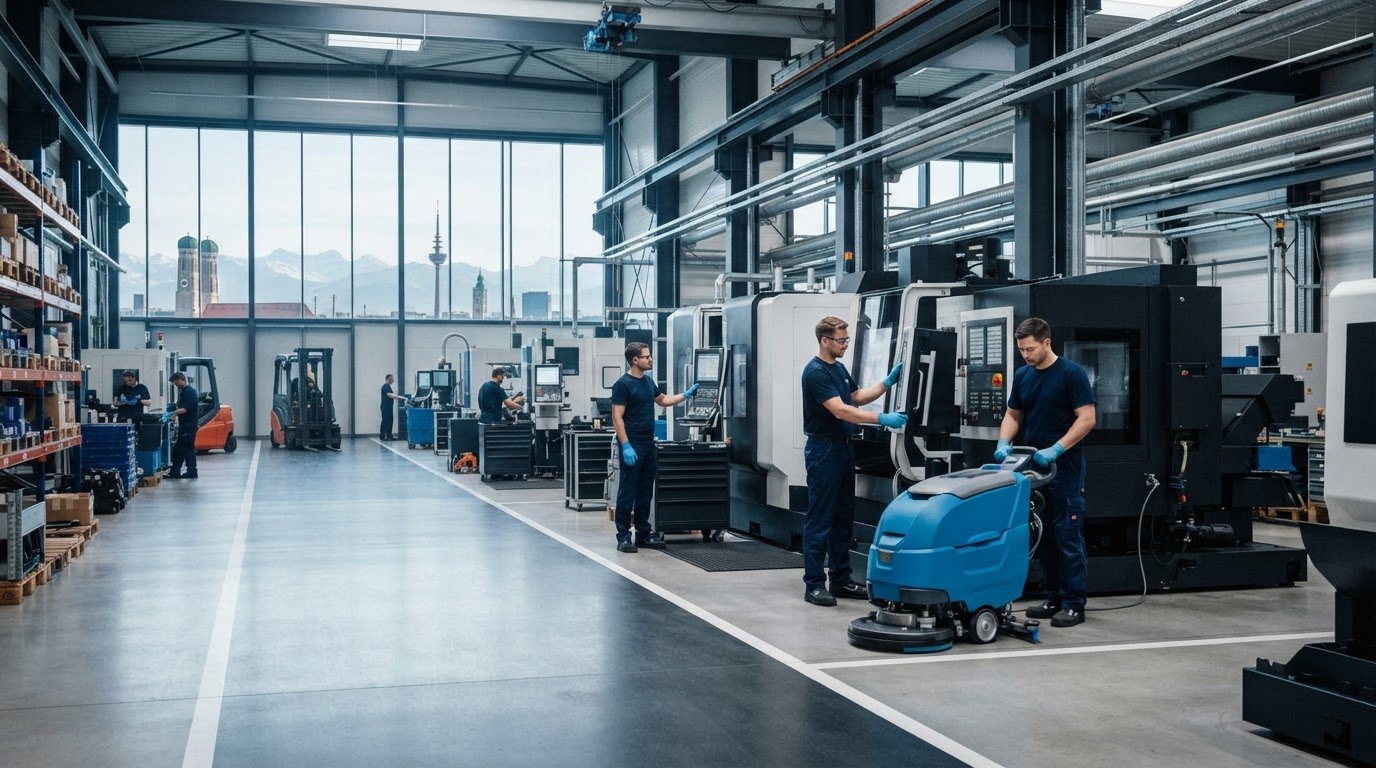 Industriereinigung München: So wählen Unternehmen den passenden Service