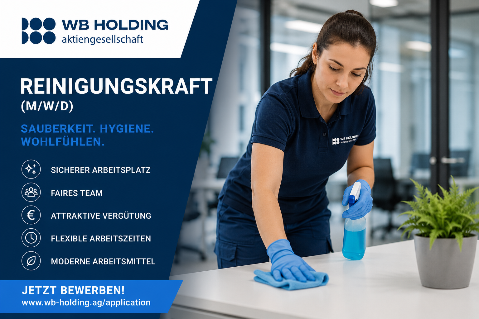 Reinigungskraft (m/w/d)