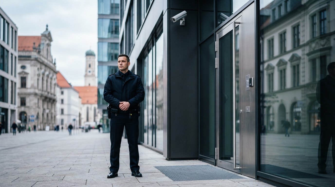 Sicherheitsdienst in Ihrer Nähe in München und Augsburg